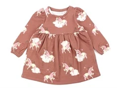 Name It light mahogany unicorn sweatkjole